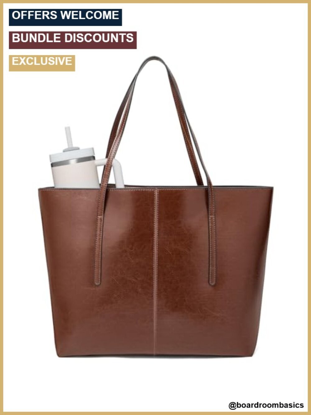 Genuine Leather Satchel Handbag Crossbody Tote Shoulder Bag